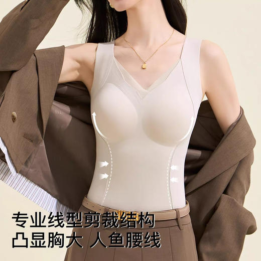 出口日单华歌尔德绒内衣背心112204 商品图6