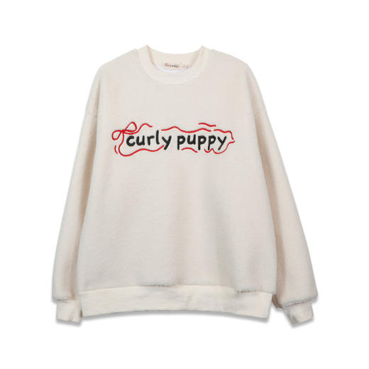 【礼物季】卷毛小狗羊羔绒卫衣-纪念日百货门店同款167944652 商品图4