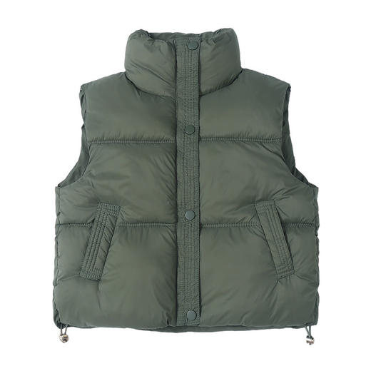 2025秋冬新款男女儿童保暖棉服马甲 百搭中大童棉衣棉服背心 商品图4