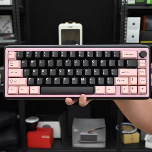 旺有引力65键机械键盘铝坨坨客制化三模无线蓝牙热插拔RGB背光 商品图5