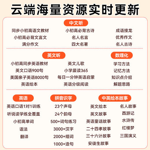 名校堂AI时间宝机器人G10智能闹钟智能对话同步小学初中教材 商品图2