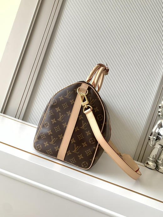 秋冬特惠💰中号45cm💰1480 大号50cm💰1580 特大号55cm💰1680 渠道级LV【全钢五金 MB163c01变码芯片】M41418 M41416 M41414老花旅行手提包 商品图1