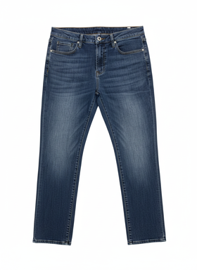 佐丹奴男装25年商场同款180度腰头窄身窄脚版型牛仔裤01115053