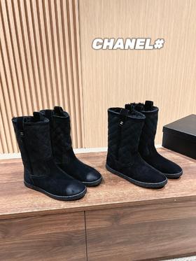 香奈儿 秋冬新品 皮毛一体雪地靴(DBG)