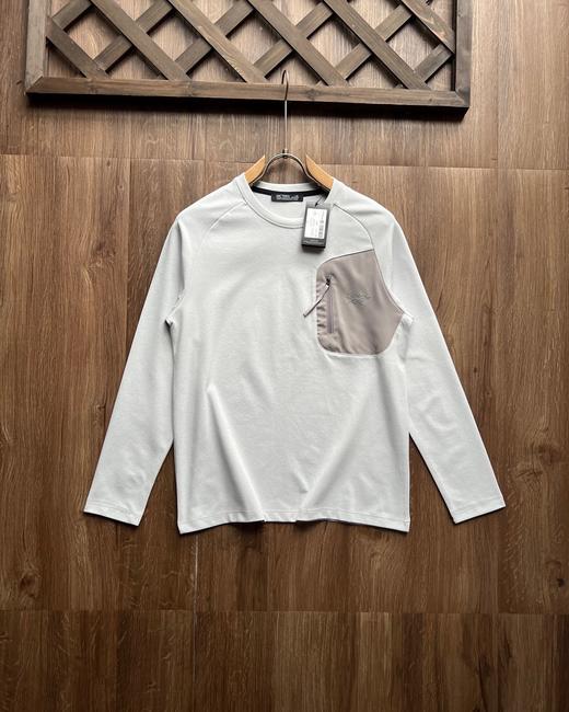 鸟家户外贴布功能长袖打底 运动登山技术攀登圆领卫衣 秋冬新品～男女同款 商品图3