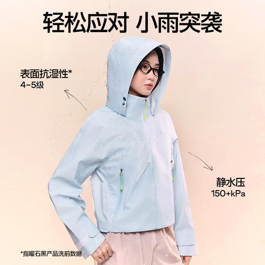 SIINSIIN冲锋衣女外套三合一2025秋冬新款户外登山徒步防风防水 商品图2