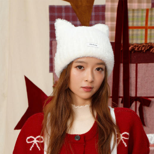 爆款猫耳针织帽帽子-纪念日百货门店同款165493991 商品图3