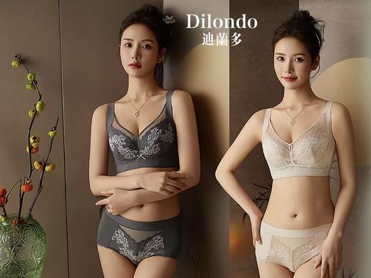 迪兰多蚕丝蛋白薄棉调整型文胸侧收托挺包容固定大胸显小2118472 商品图0