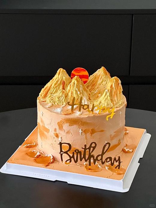 【周年庆精选】日照金山 微景观蛋糕B款 商品图0