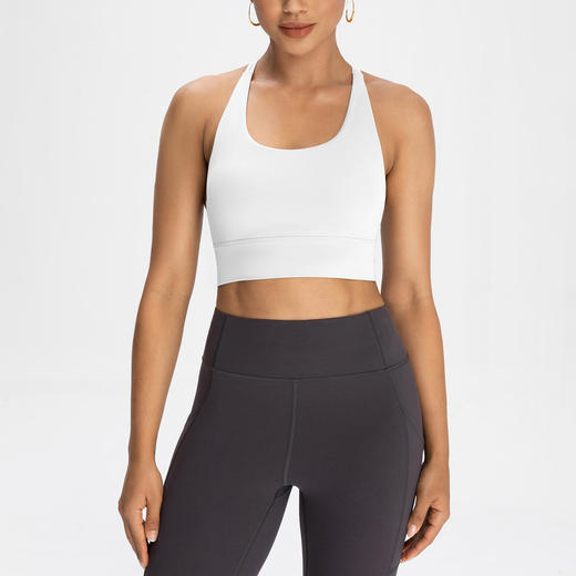 跃牌【倚窗听雨】Athena lulu运动内衣女NlLlT交叉美背运动背心裸感健身瑜伽文胸 商品图2