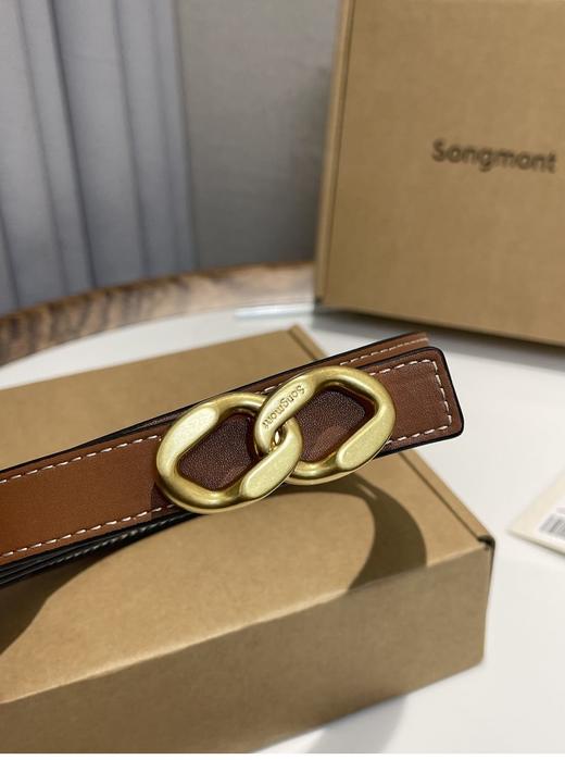 山*有松女士双面牛皮腰带～时髦洋气 精致感满满 ⚠️全长101cm 均码（售后期签收3天内，不合适及时联系） 商品图9