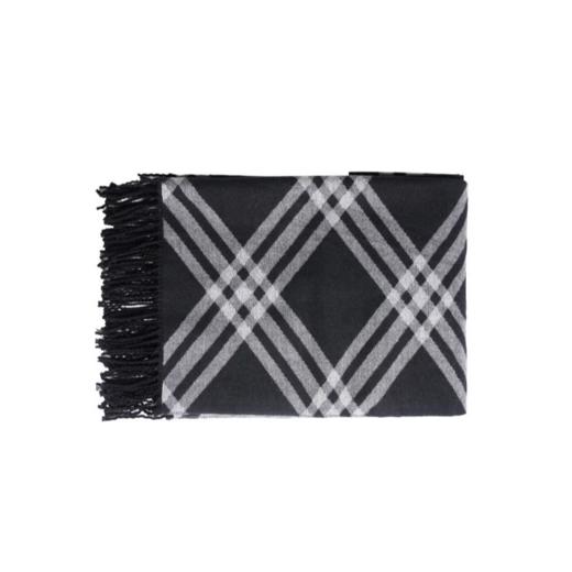 N°28 秋冬时尚经典黑格纹围巾保暖百搭围脖8955A1P005  商品图2