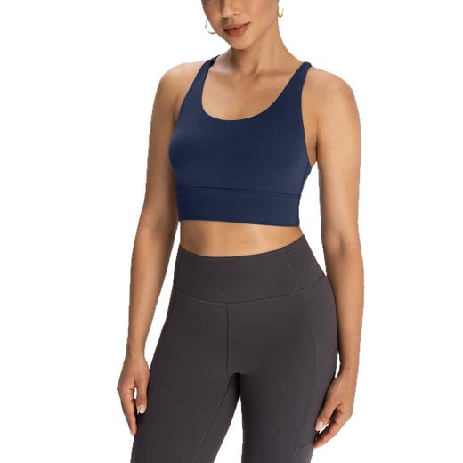 跃牌【倚窗听雨】Athena lulu运动内衣女NlLlT交叉美背运动背心裸感健身瑜伽文胸 商品图3