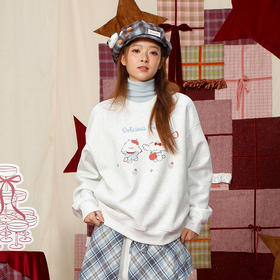 【礼物季】卷毛小狗印花圆领卫衣-纪念日百货门店同款167944601