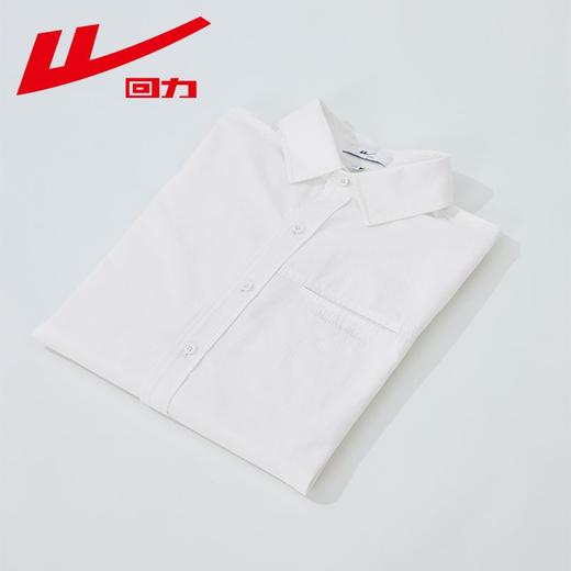 回力长袖衬衫男士2025春秋新款复古重磅休闲衬衣翻领纯棉百搭外套 商品图7