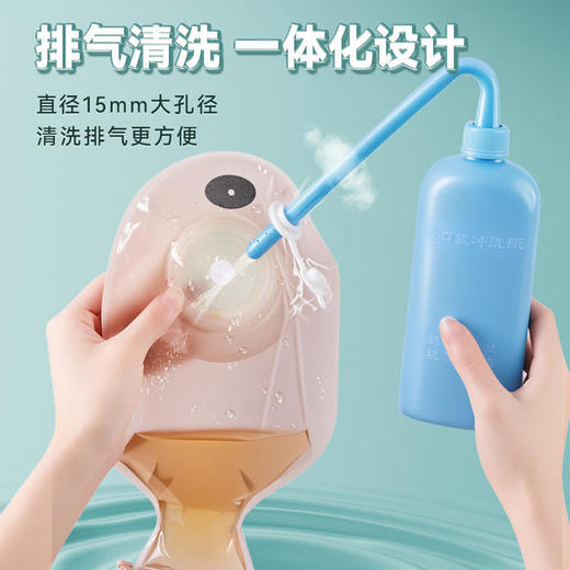 【最便宜二件式】可孚造口袋二件式7280造瘘底盘老人直肠癌改道两件二合一大便粪袋 商品图4