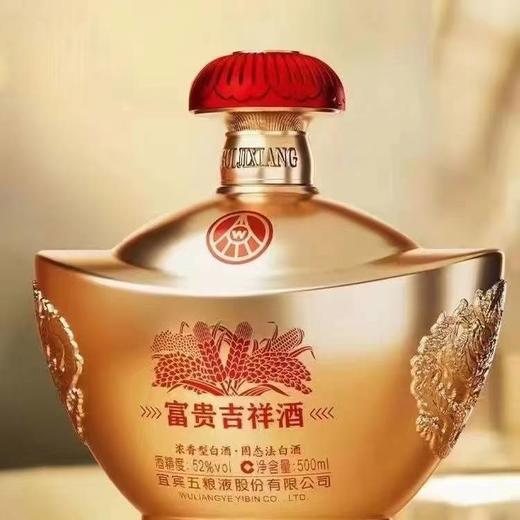 五粮液 富贵吉祥金元宝52°白酒 500ml/瓶 商品图10