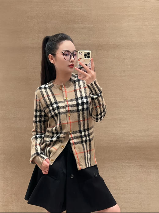 巴宝莉 爆款格子开衫来袭(MM) 商品图4
