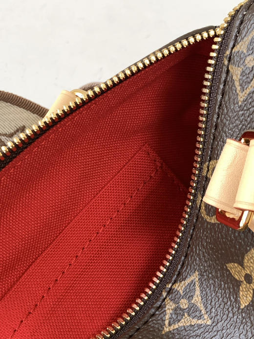 秋冬特惠💰1200 渠道级LV【全钢五金 MB163c01变码芯片】te级LV 原厂皮配全套包装 M46222 老花红织带 商品图8