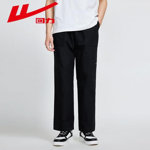 回力男裤工装裤2025春季新款美式复古休闲裤外穿宽松直筒工装裤子 商品图5