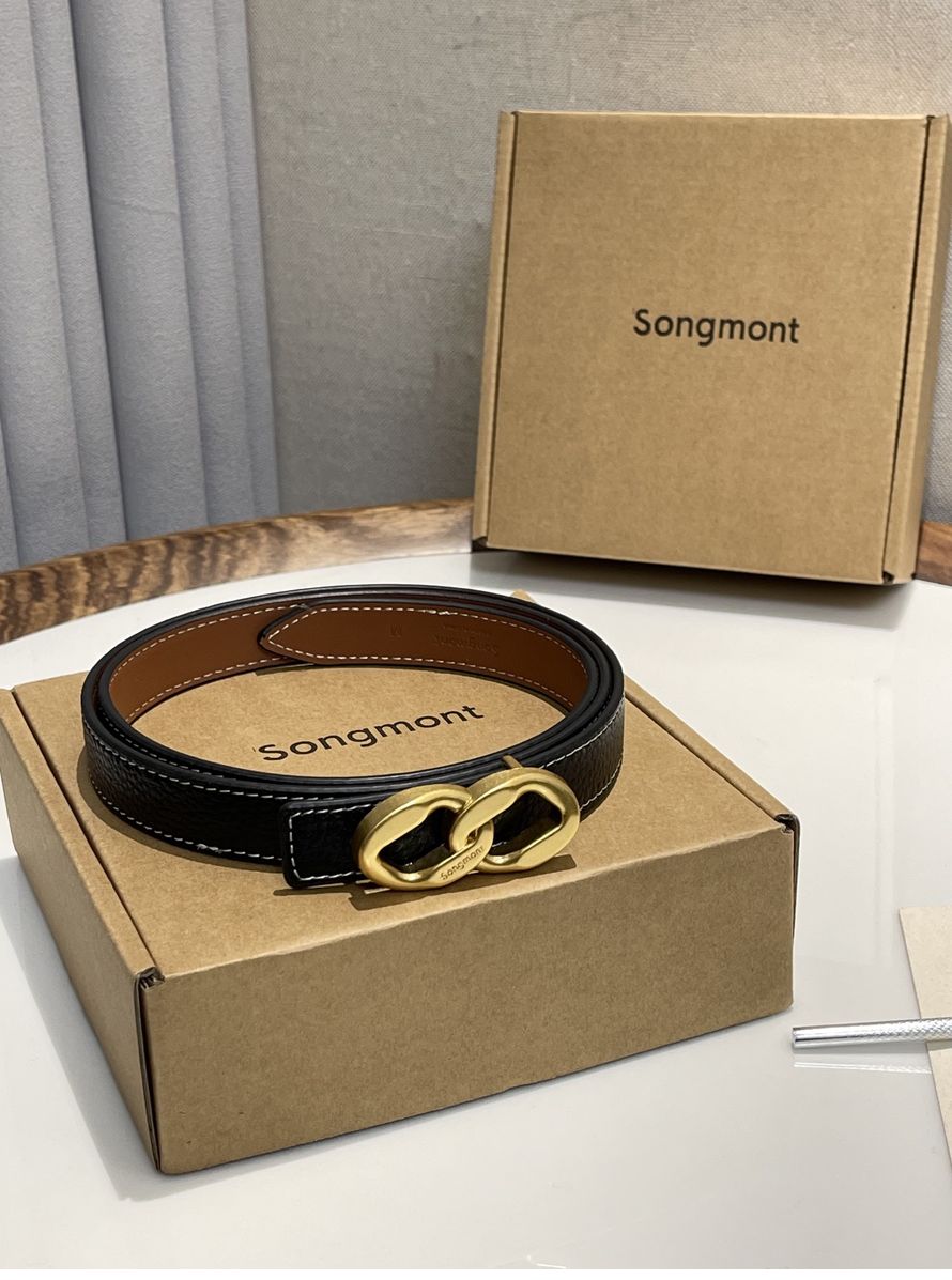 山*有松女士双面牛皮腰带～时髦洋气 精致感满满 ⚠️全长101cm 均码（售后期签收3天内，不合适及时联系）