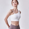 跃牌【倚窗听雨】Athena lulu运动内衣女NlLlT带胸垫斜肩瑜伽文胸运动背心WX142 商品缩略图1