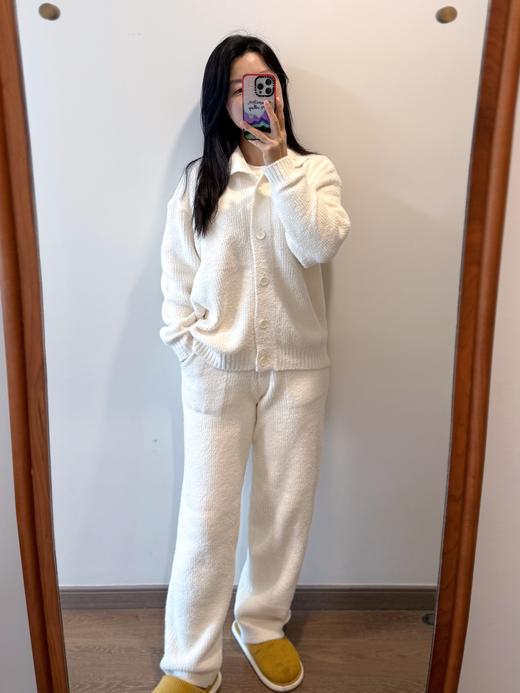 高品质半边绒秋冬季睡衣 小立领保暖护颈 可外穿家居服   又软有暖~享受居家的每一天 商品图2