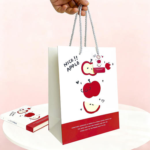 【礼物季】涂鸦苹果L礼袋-纪念日百货门店同款167546671 商品图3