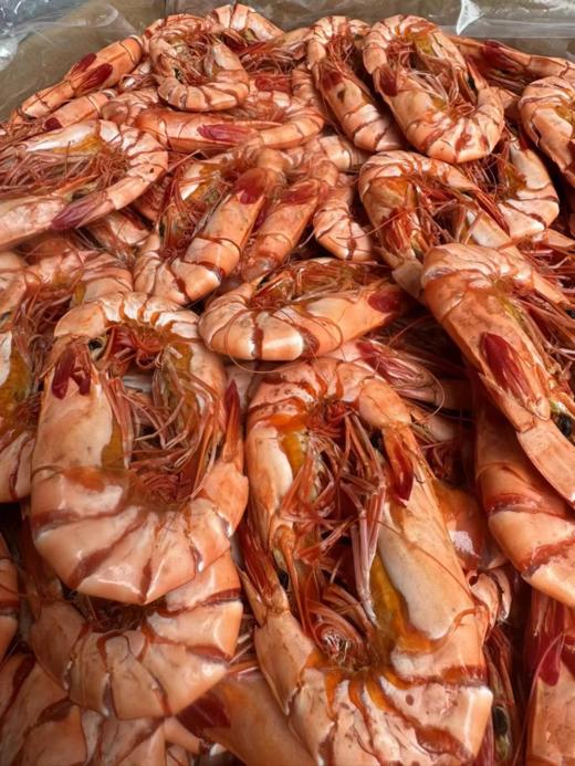 xm{即食虾干零食，零添加！果木烤晒真的香...}新一批的深海斑节虾干，即食小零食剥壳就可以吃！煲粥煮面通通行，逢年过节接待客人~ 商品图7