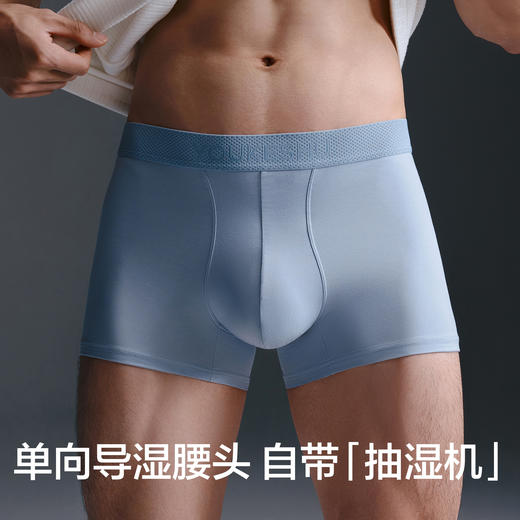 【新品上新】【100支棉】有棵树青少年男生运动四角内裤3条装-U7777 商品图2