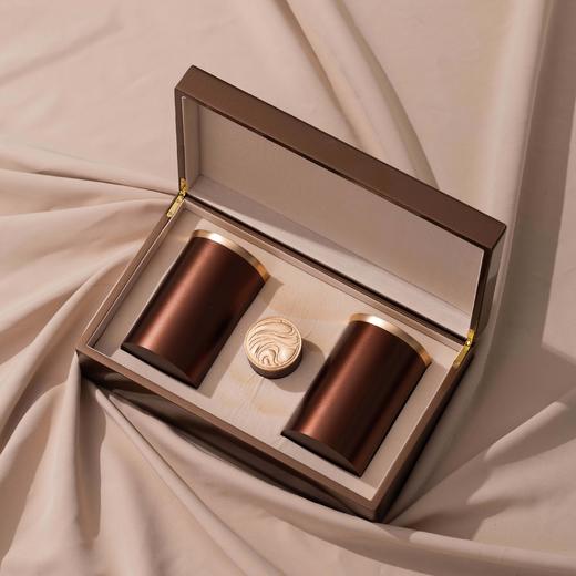 鸿韵【2+1合金罐 咖色】138元一套/10套一箱 商品图1