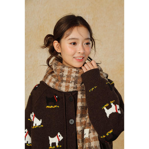 GD韩系慵懒保暖防寒氛围感围巾-纪念日百货门店同款165198916 商品图3