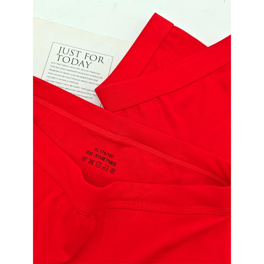 男士平角藏不住红男内裤-纪念日百货门店同款167544464 商品图3