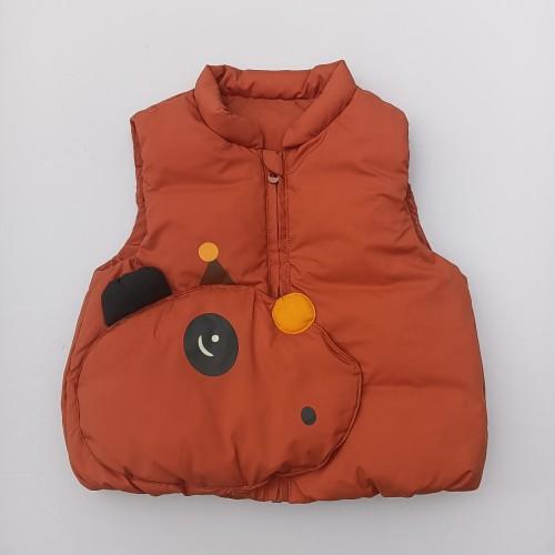 兔兔小布侧脸熊猫羽绒马甲 商品图0