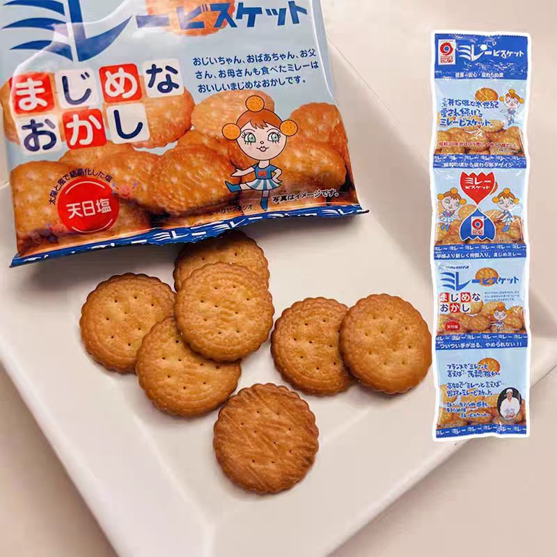 日本野村饼干原味30g*4连包