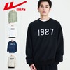 回力圆领卫衣男2025春秋新款美式复古无帽套头男生长袖宽松打底衫 商品缩略图0