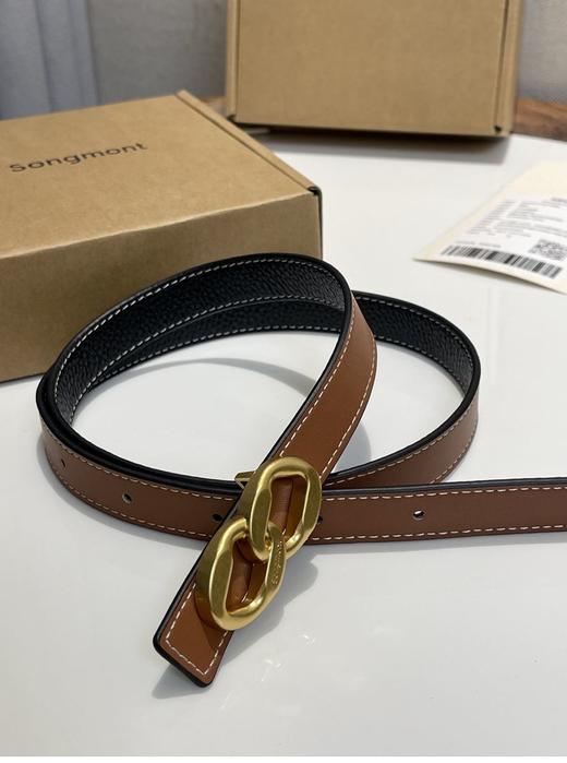 山*有松女士双面牛皮腰带～时髦洋气 精致感满满 ⚠️全长101cm 均码（售后期签收3天内，不合适及时联系） 商品图8