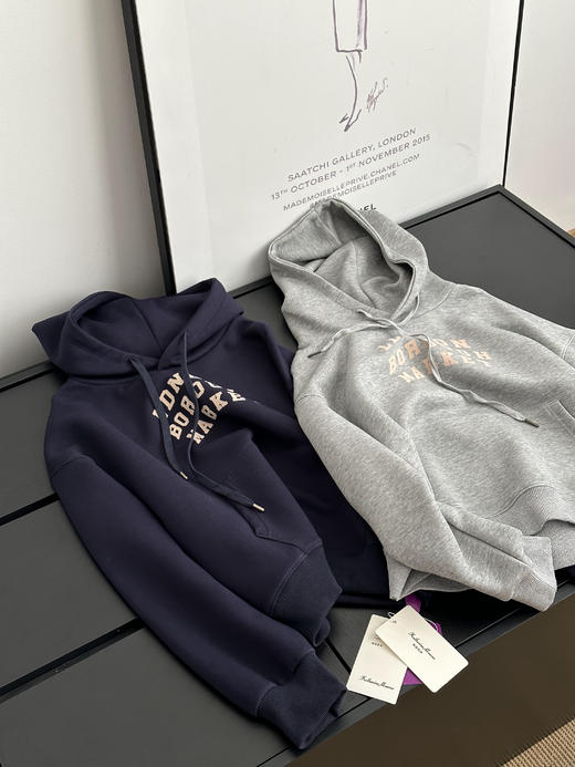 超显嫩❗️卫衣裤套装一套入👍【梅茵凯琳Meline Kaylin羚羊绒阔腿裤/印花连帽卫衣】⚠️柔软好穿，裤子一体绒设计‼️  ⚠️舒适感拉满，连帽设计慵懒防风，修饰腰身！ 商品图11