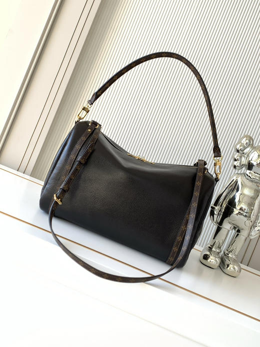 秋冬特惠💰1590 渠道级LV【全钢五金 MB163c01变码芯片】te级LV 全套包装 M26359油蜡皮深咖色 本季 Express 中号手袋 商品图2