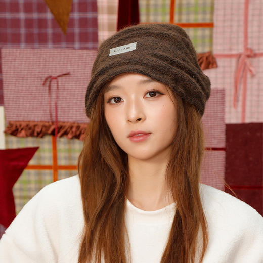 时尚小众褶皱冷帽针织帽-纪念日百货门店同款167099073 商品图5