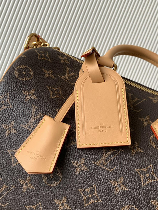 秋冬特惠💰1670 渠道级LV【全钢五金 MB163c01变码芯片】te级LV 全套包装 M21122老花 本款Speedy P9 Bandoulière30手袋 商品图4