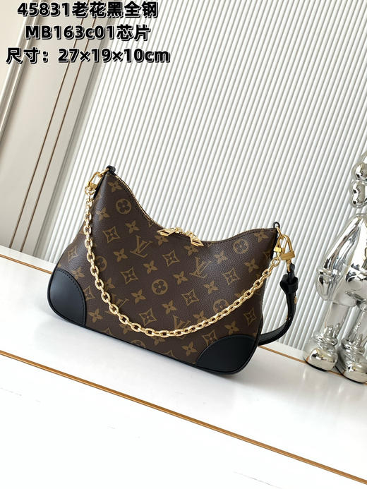 秋冬特惠💰1230 渠道级LV【全钢五金 MB163c01变码芯片】te级LV 全套包装 M45831老花黑 M45832老花黄 商品图0