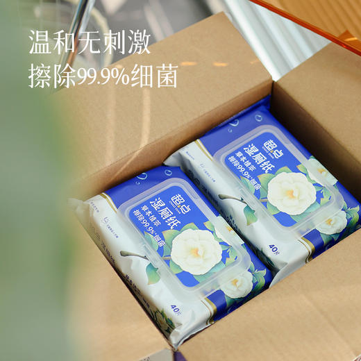 【湿厕纸】湿擦不易掉絮   擦除99.9%细菌 直接扔马桶可冲散 预售5天 商品图5
