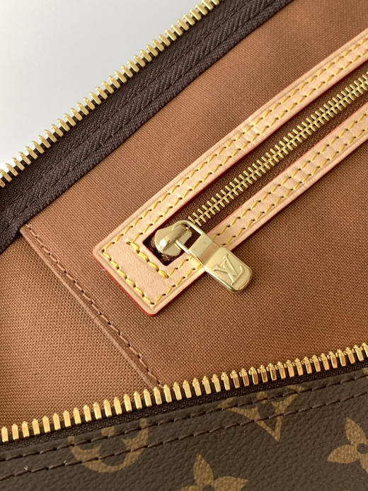 秋冬特惠💰中号45cm💰1480 大号50cm💰1580 特大号55cm💰1680 渠道级LV【全钢五金 MB163c01变码芯片】M41418 M41416 M41414老花旅行手提包 商品图8