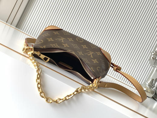 秋冬特惠💰1180 渠道级LV【全钢五金 MB163c01变码芯片】te级LV 全套包装 M25519老花 Boulogne Mini手袋 商品图7