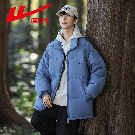 回力棉服男款冬季外套加厚保暖面包服男士棉袄子男生防风防寒棉衣 商品图8