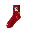 【马年本命年大红新年袜子】高橡筋可爱卡通小马 女士中筒棉袜子 商品缩略图4