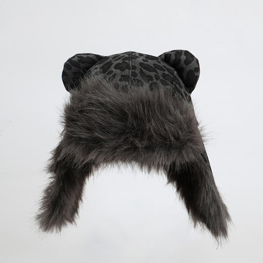经典时尚豹纹耳朵雷锋帽-纪念日百货门店同款167098871 商品图0