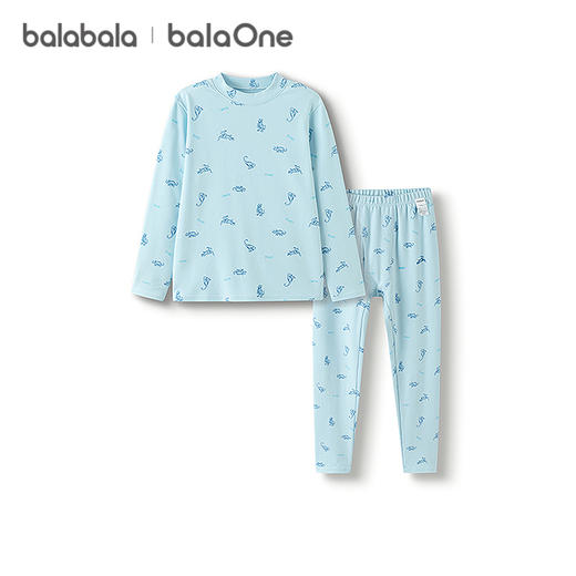 巴拉巴拉balaOne男童内衣套装儿童2件套新款童装2025秋冬亲肤舒适 商品图4