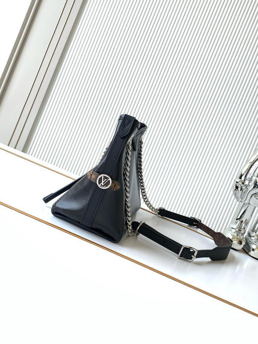 秋冬特惠💰1290 渠道级LV【全钢五金 MB163c01变码芯片】te级LV 全套包装 M12888黑色羊皮 商品图1